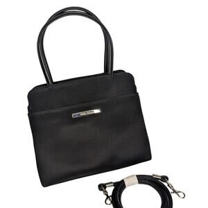 Nine West Women Handbags, Banshee Black Mini Purse, Detachable Shoulder Strap
